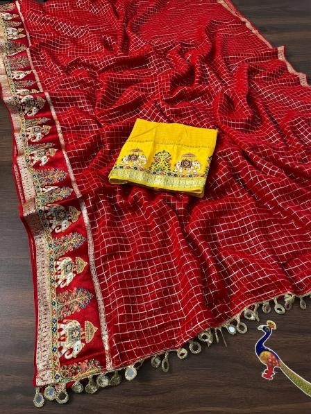 Astitva white elephant wholesale saree rate